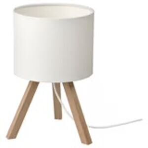 IKEA STORSEGEL Tripod Lamp Crafts Ambiance with Solid Ash and Recycled Materials